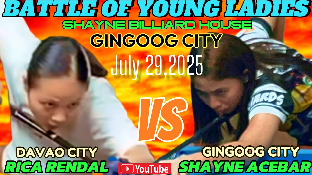 RICA RENDAL 🆚 SHAYNE ACEBAR THE REMATCH IN GINGOOG CITY