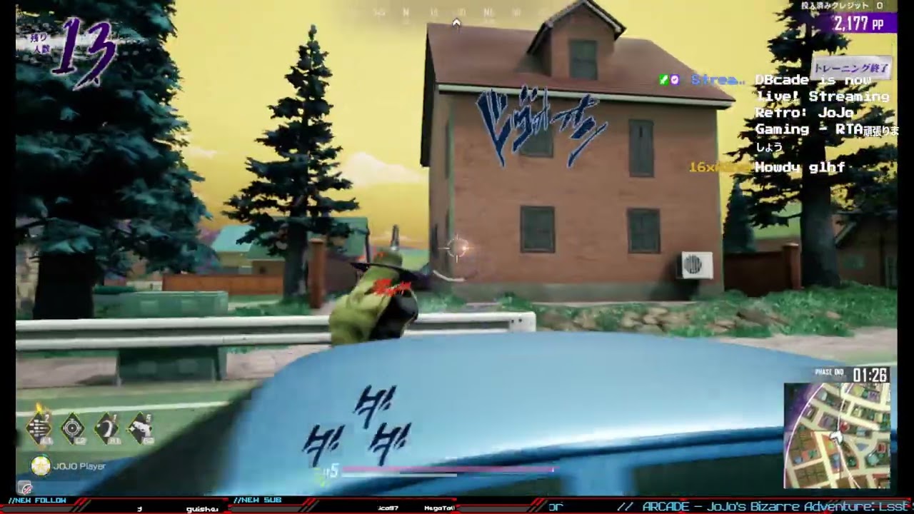 (Arcade) JoJo Last Survivor -  Morioh (Rural Area) Normal% - Hol Horse Speedrun in 