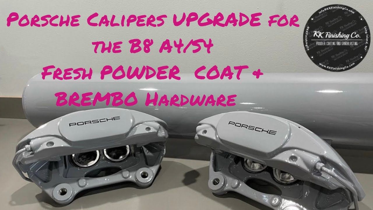 B8 AUDI A4 - PORSCHE BRAKE UPGRADE