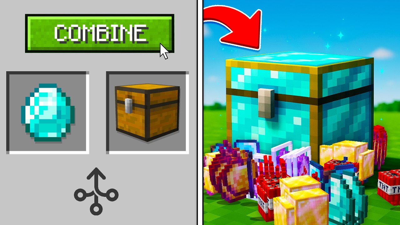 Minecraft UHC but i added CUSTOM Chests..
