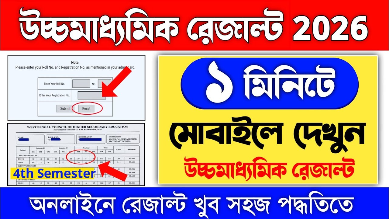 HS Result Kivabe Dekhbo | how to check hs 4th semester result 2026 | hs 4th sem result kivabe dekhbo
