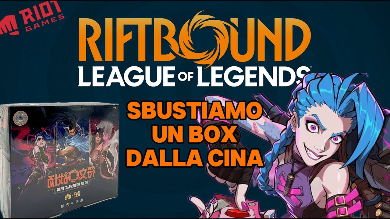 Riftbound TCG - apriamo un box in anteprima dalla Cina!