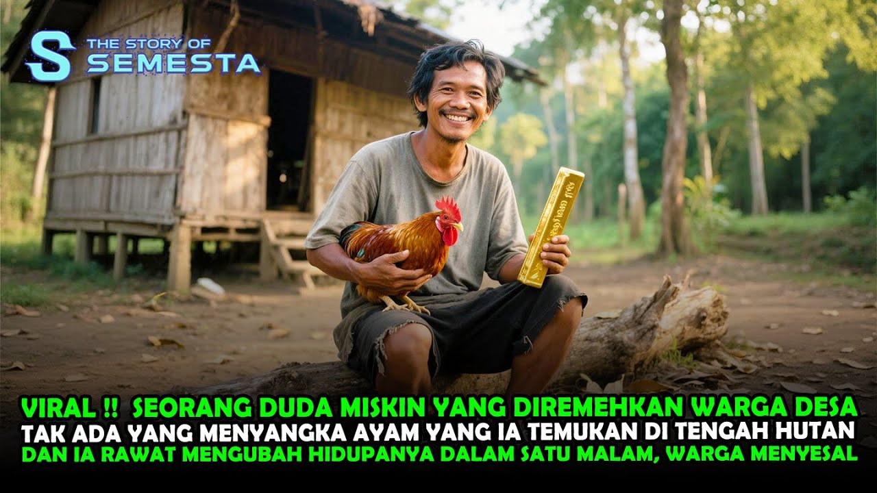 VIRAL !! SEORANG DUDA MISKIN MENOLONG AYAM MISTERIUS, BALASANYA MEMBUAT SELURUH WARGA DESA TERDIAM