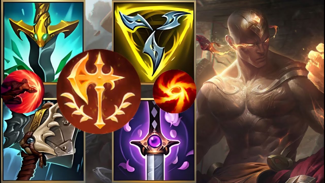 【LOL 手遊榜單大神】國服盲僧絕活哥（Wild Rift Lee Sin）出裝符文推薦，教你上分技巧刷野抓人思路技巧