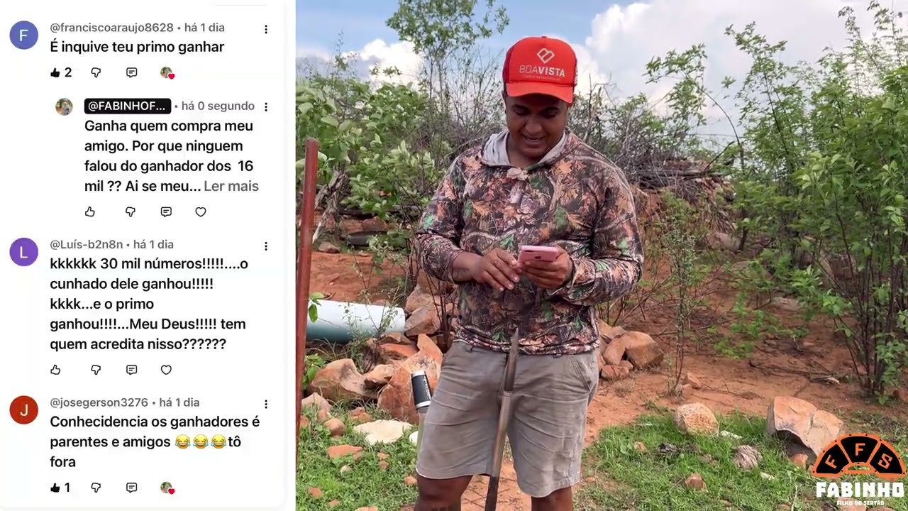 A INVEJA É UM CASO SERIO, TOMEM CUIDADO | FABINHO FILHO DO SERTÃO 