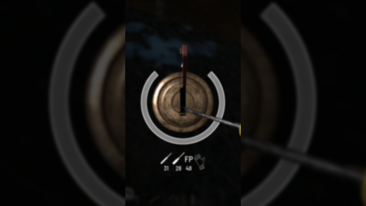 Scum 1.0 - Gold lock open in 1 try, jackpot!! #scumgame #lockpicking #gamepires #scum