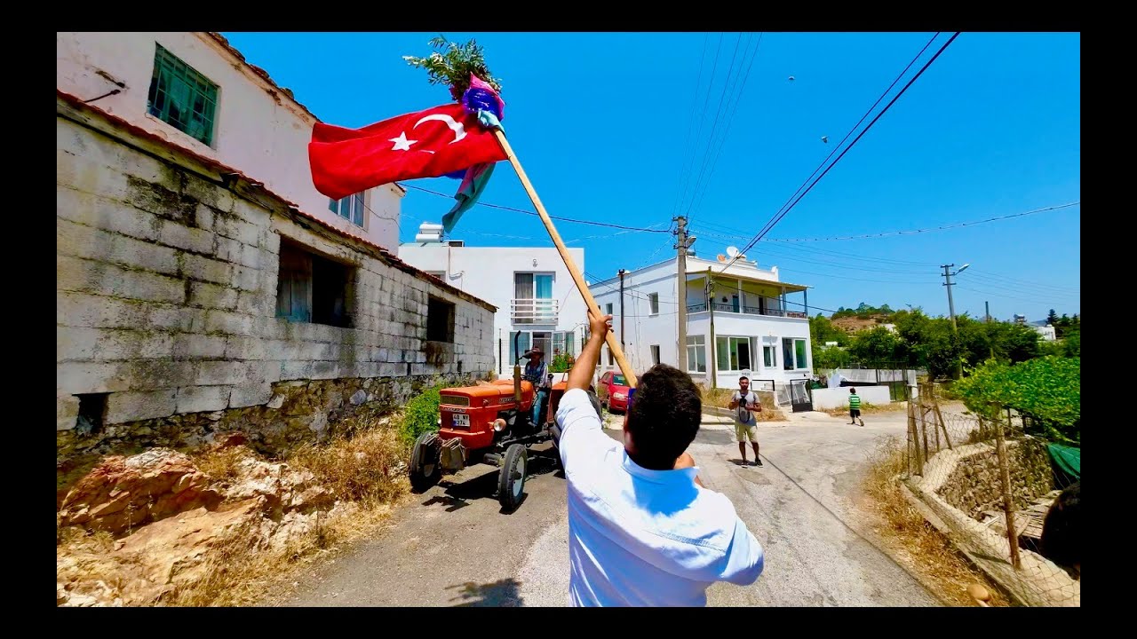Bodrum'da düğün öncesi ''AĞIRLIK'' (%100 Yöresel😊)