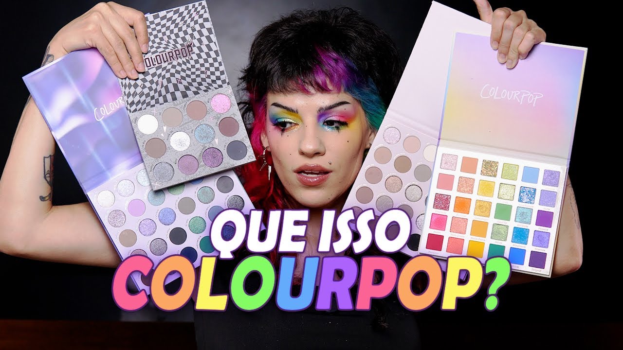 Conhecendo paletas de sombra da COLOURPOP