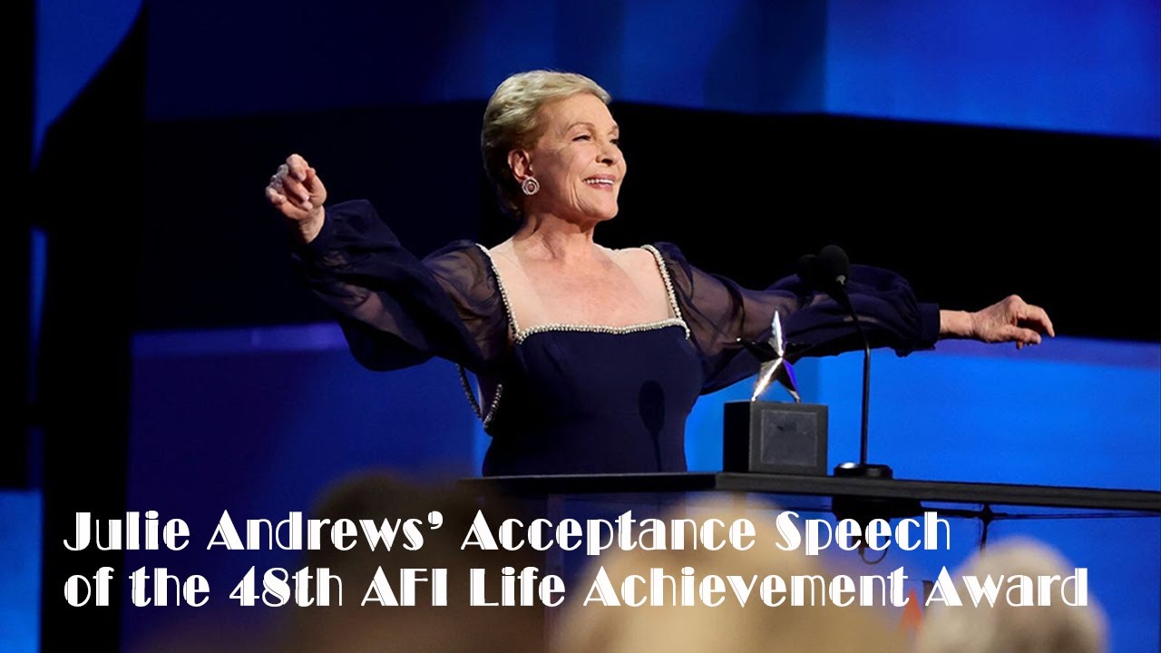 Julie Andrews' AFI Life Achievement Acceptance Speech (2022)