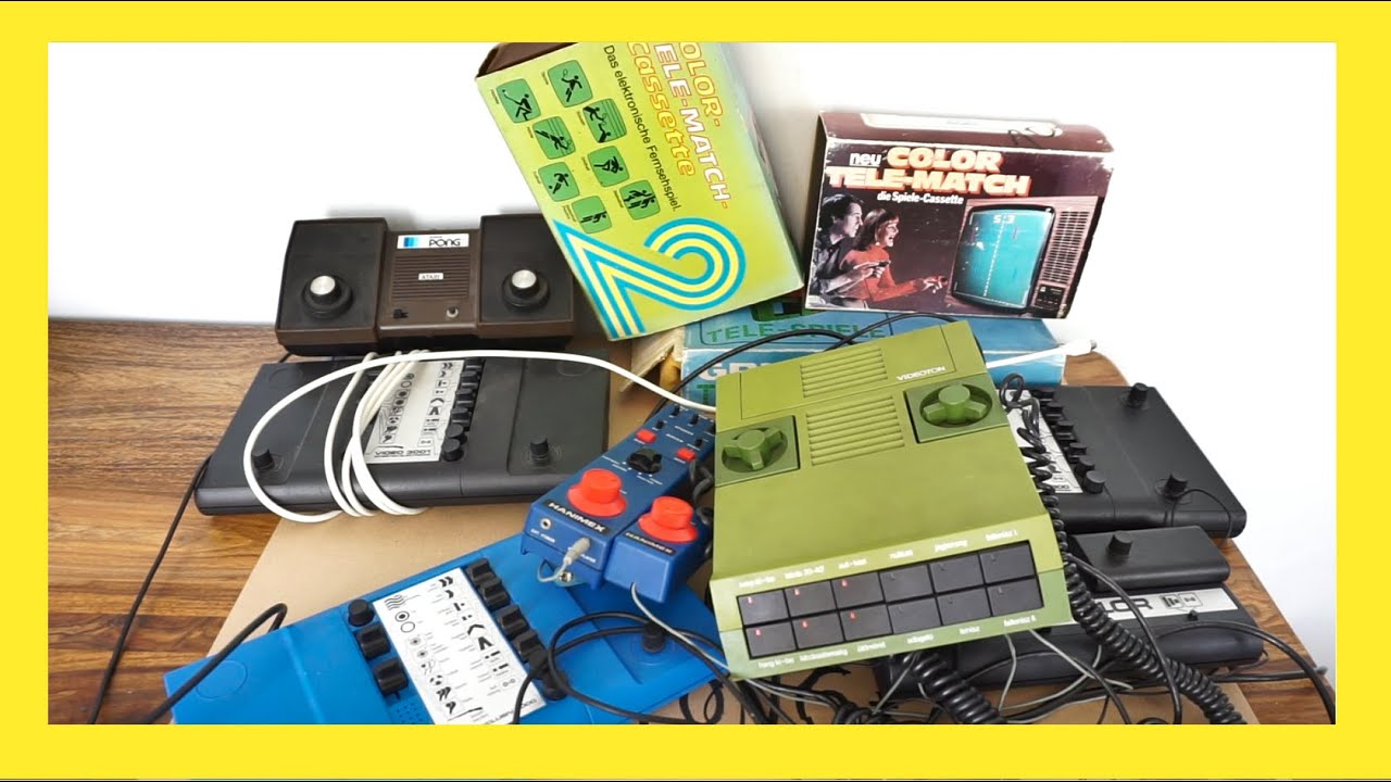 Konsolenpunk - 3a - Pong-Mania (1977-78, Interton Video 2501, Interton Video 2800, Atari Super Pong)