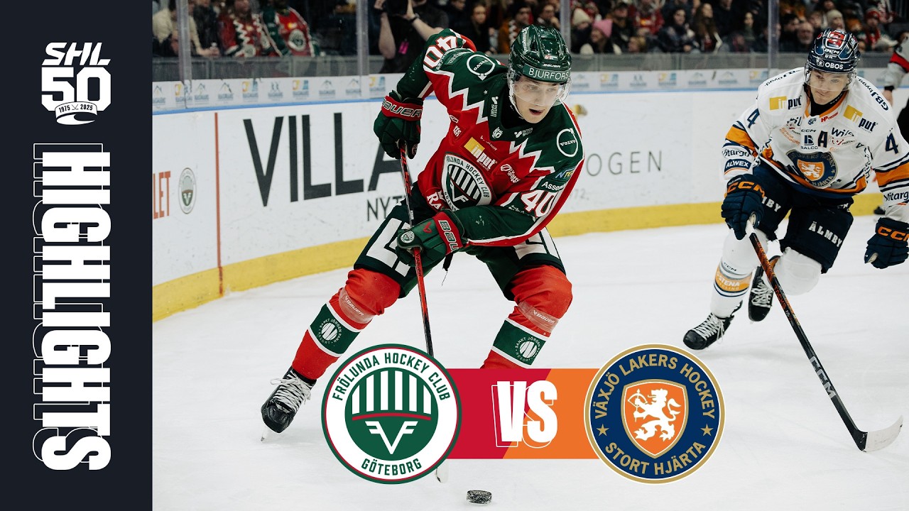Fr&ouml;lunda vs V&auml;xj&ouml; | 10 feb 2026 | Highlights