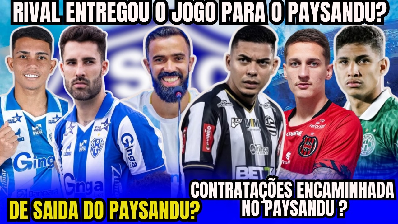 REMO ENTREGOU O JOGO PARA O PAYSANDU? | DE SAIDA DO PAPÃO? | REFORÇOS A CAMINHO? #paysandu #papãotv