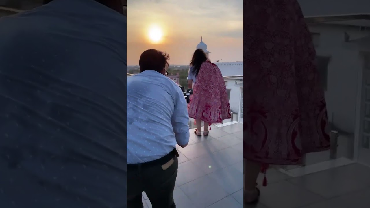 Best Pre wedding Shoot in Jaipur ☎️ 9680052417 #jaipurprewedding #behindthescenes #sunset