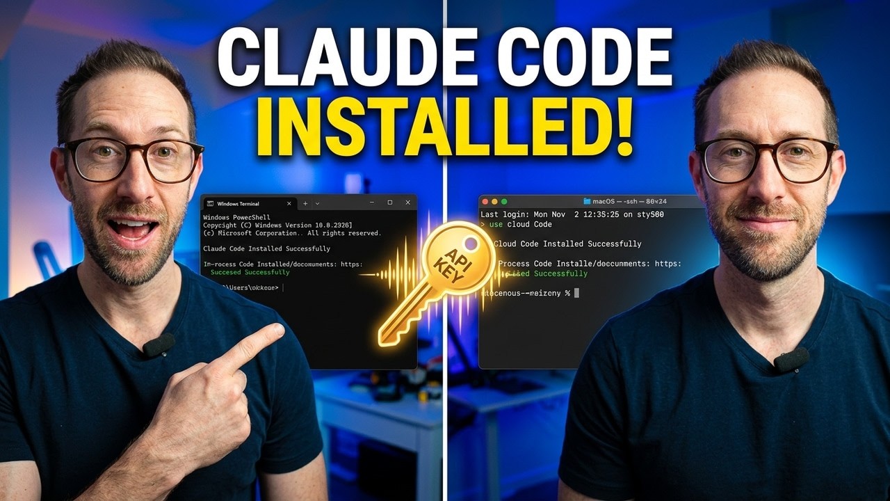 Install Claude Code on Windows and macOS (API Key)