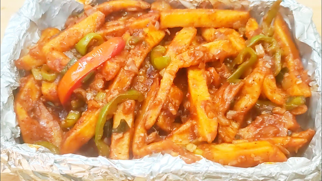 रेस्टोरेंट वाले चिली पोटेटो की रेसिपी Ramjan iftar mai bnaye tasty chili 🌶️ potato 🥔//Starter 