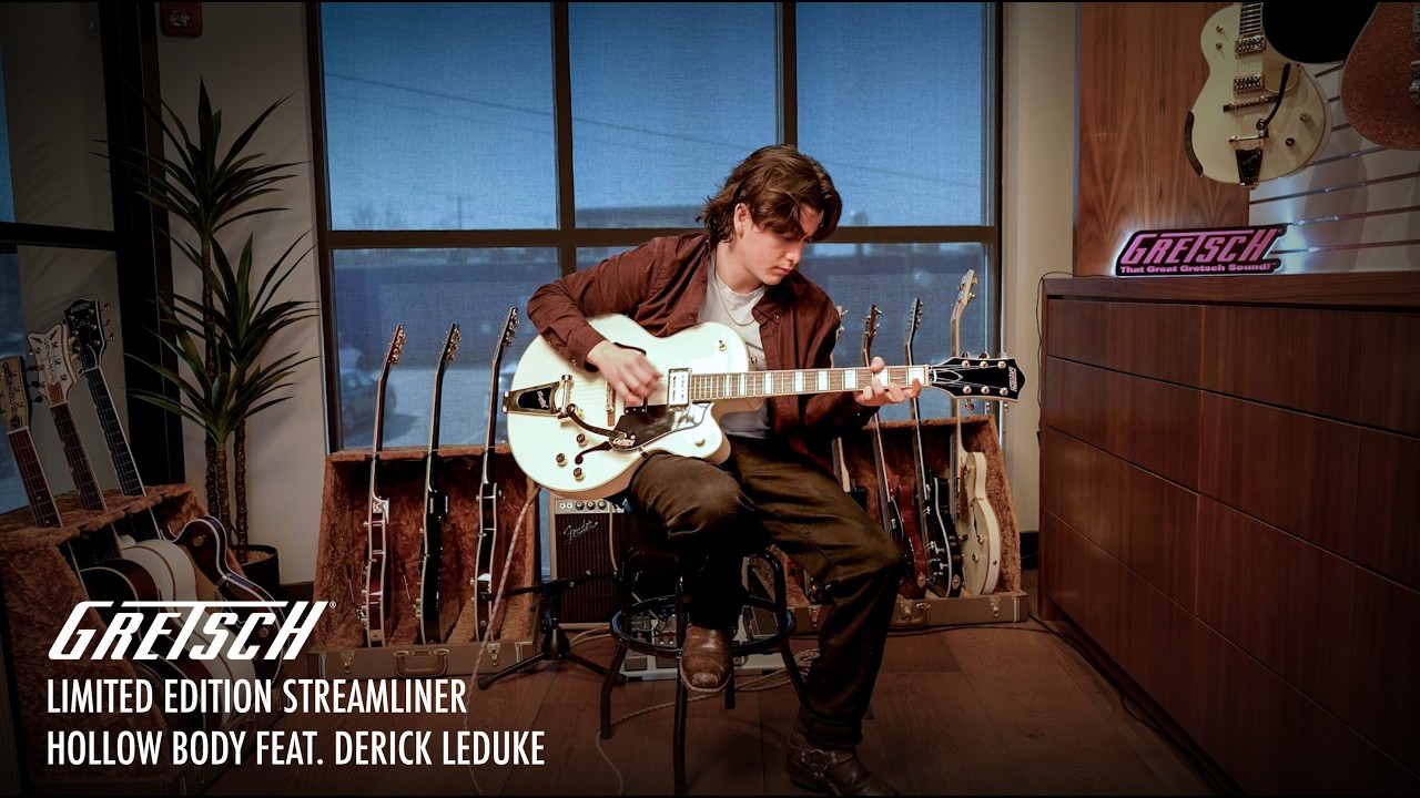 Derick Leduke Demos The Limited Edition Streamliner Hollow Body | Gretsch Guitars