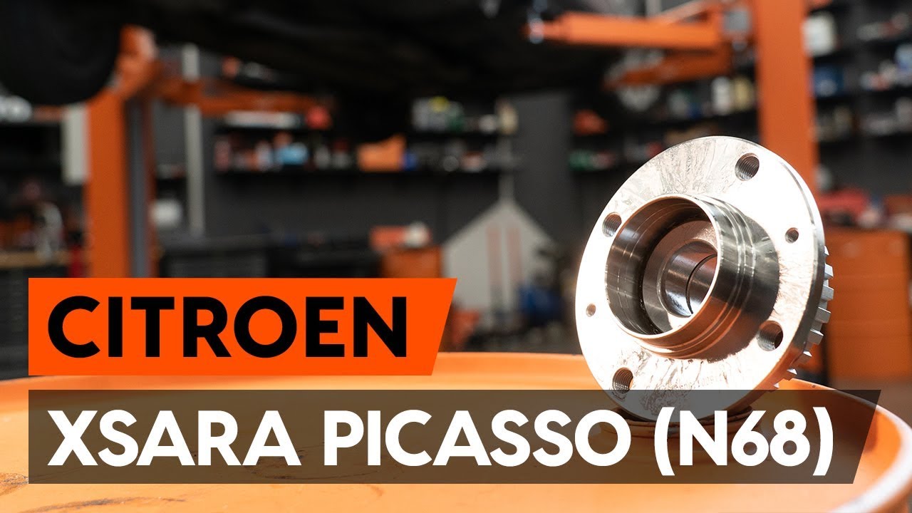 Comment remplacer un roulement de roue arrière sur CITROEN XSARA PICASSO (N68) [TUTORIEL AUTODOC]
