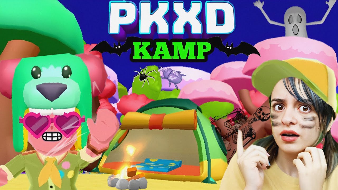 PK XD KAMP YAPTIK ! ESRARENGİZ OLAYLAR !! | PK XD WE CAMPED! | ÖZGÜŞ TV