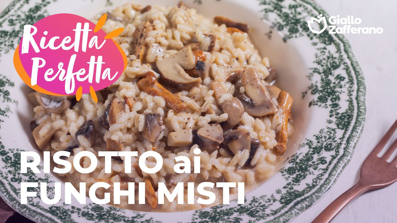 RISOTTO ai FUNGHI MISTI🍄🍂 RISULTATO CREMOSO e SAPORITO😍