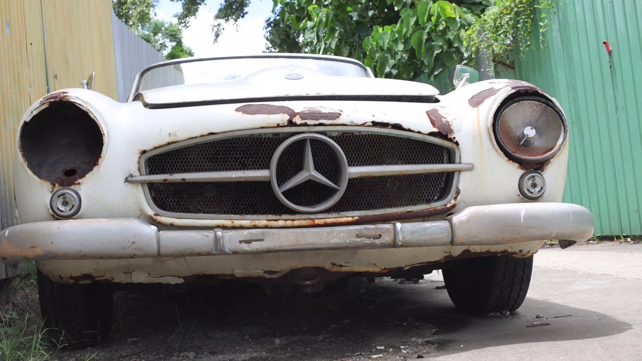Wilson's 1960 RHD W121 190SL @ 2017