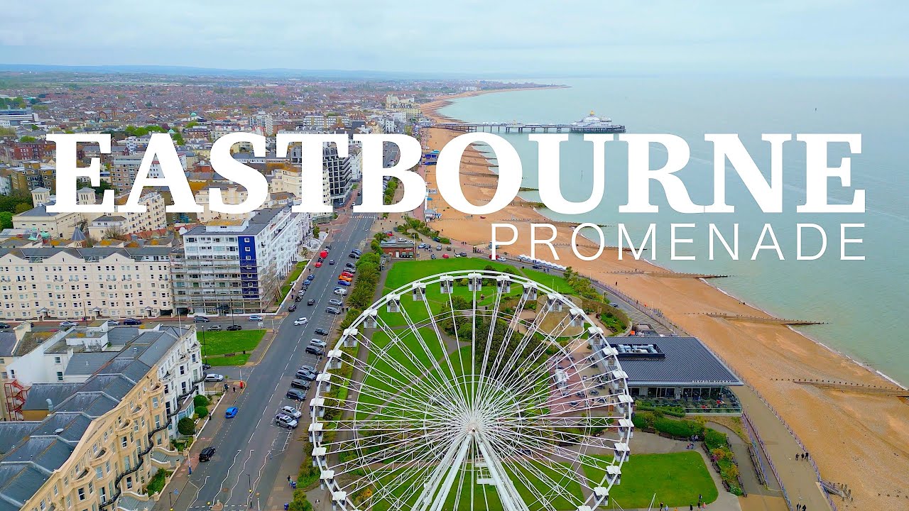 Eastbourne: The Most Iconic Promenade in England [4K] |🏴󠁧󠁢󠁥󠁮󠁧󠁿 #drone #eastbourne #promenade