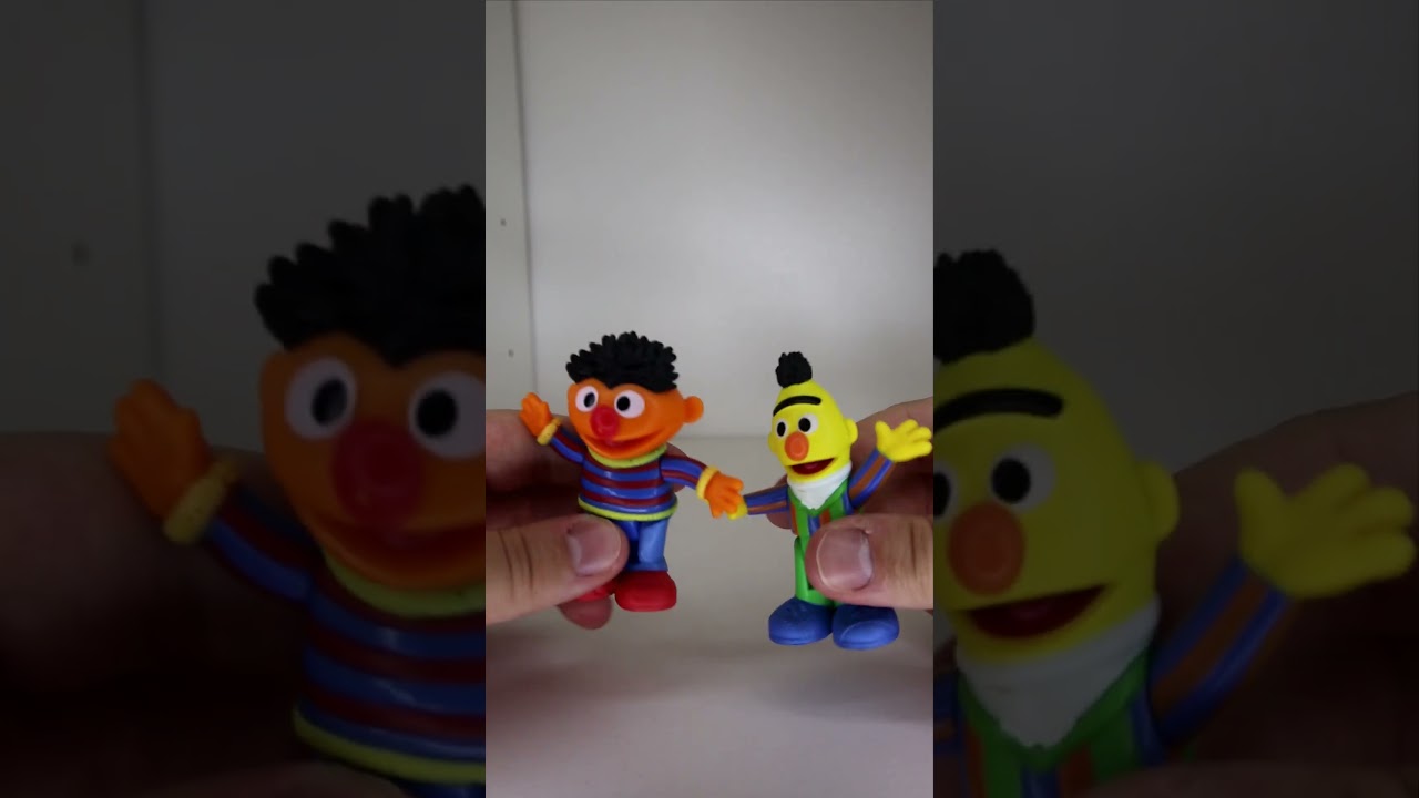 Bert and Ernie Toys! #muppets #toys #sesamestreet #bertandernie #jimhenson #disney