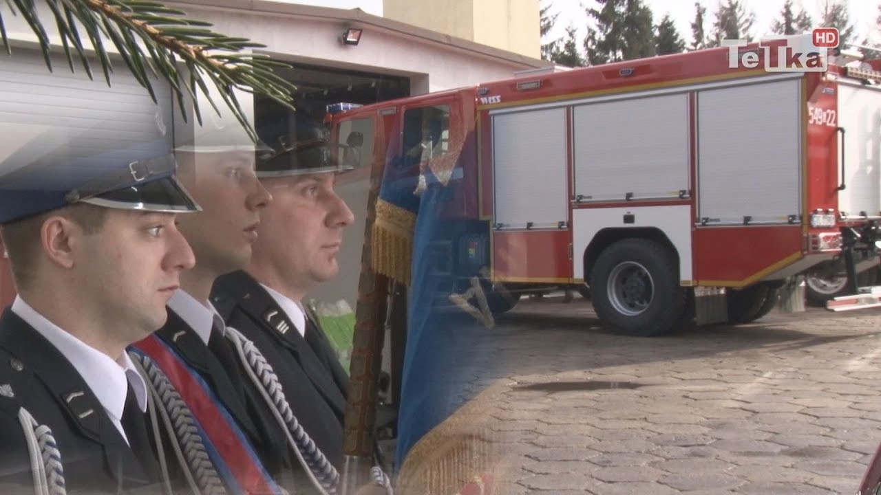 OSP Pelplin z nowym wozem strażackim - Tv Tetka Tczew HD