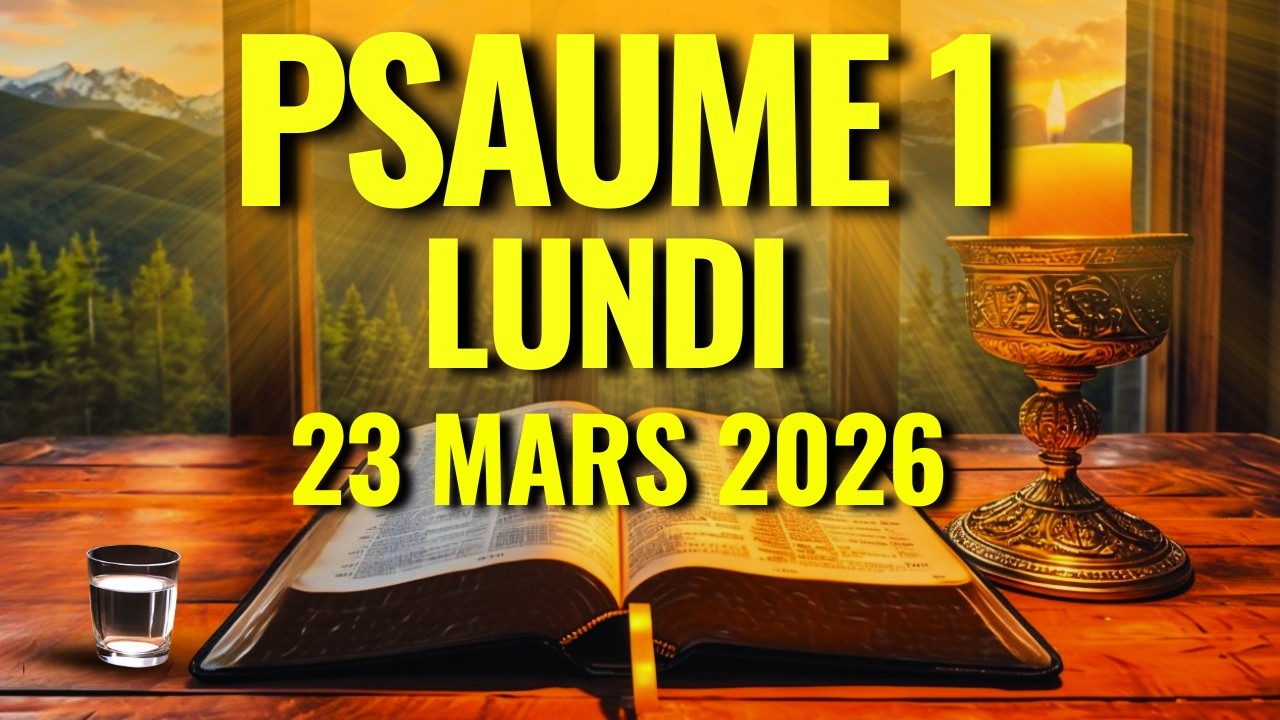PRIÈRE DU MATIN — Jeudi 12 Mars — Psaume 1 Pour Commencer La Journée Avec Bénédiction Et Protection