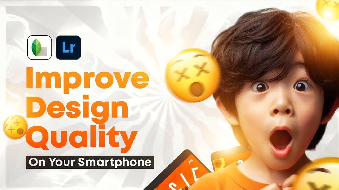 Improve Your Design On Your Smartphone😱😱🔥 // SNAPSEED + LIGHTROOM