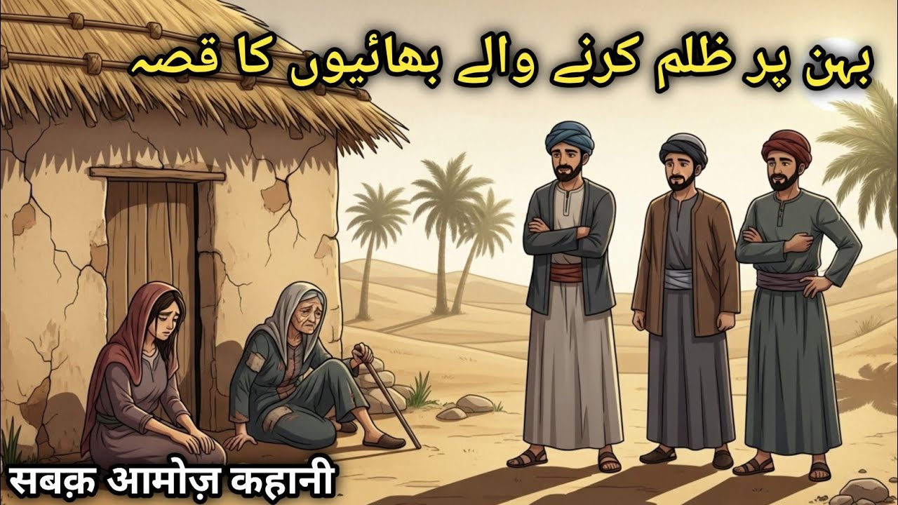 बहन से हसद करने वाले तीन भाइयों का किस्सा | Islamic Story|
