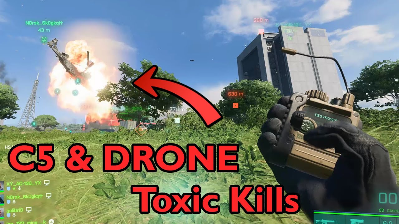 BF2042: C5-Drone Kills Compilation | No Commentary [1440p]