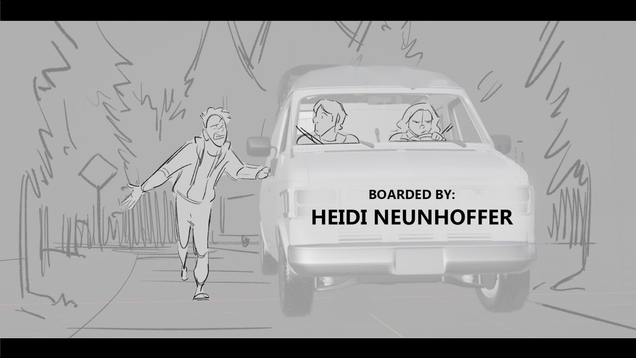 Jurassic World: Chaos Theory - Season 1 - Bye Darius Storyboards (2022)