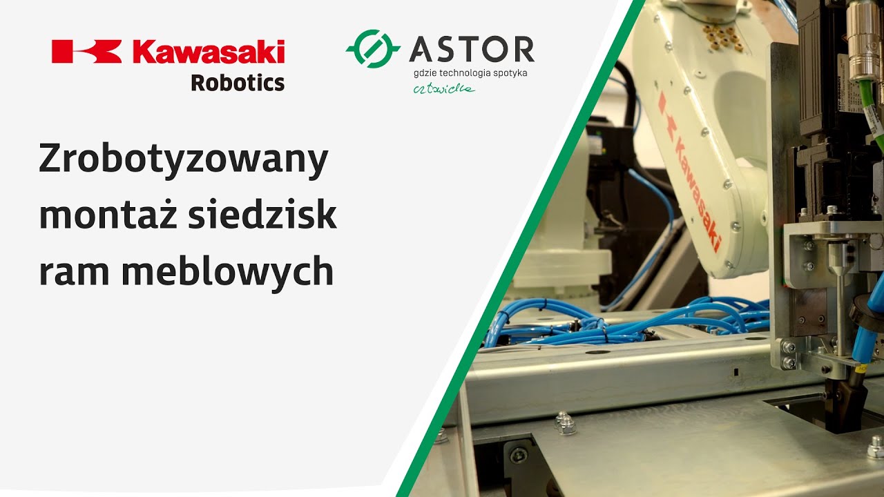 Zrobotyzowany montaż siedziskowych ram meblowych