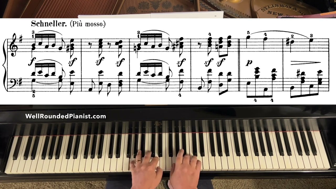 SCHUMANN: Frightening | Kinderszenen (Op. 15, No. 11) | with FREE Sheet Music
