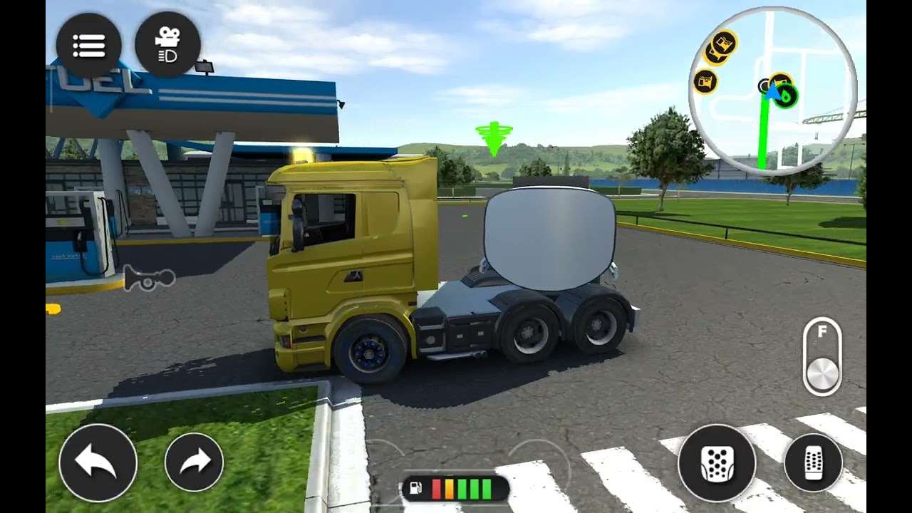 Deliver the fuel to the gas station 