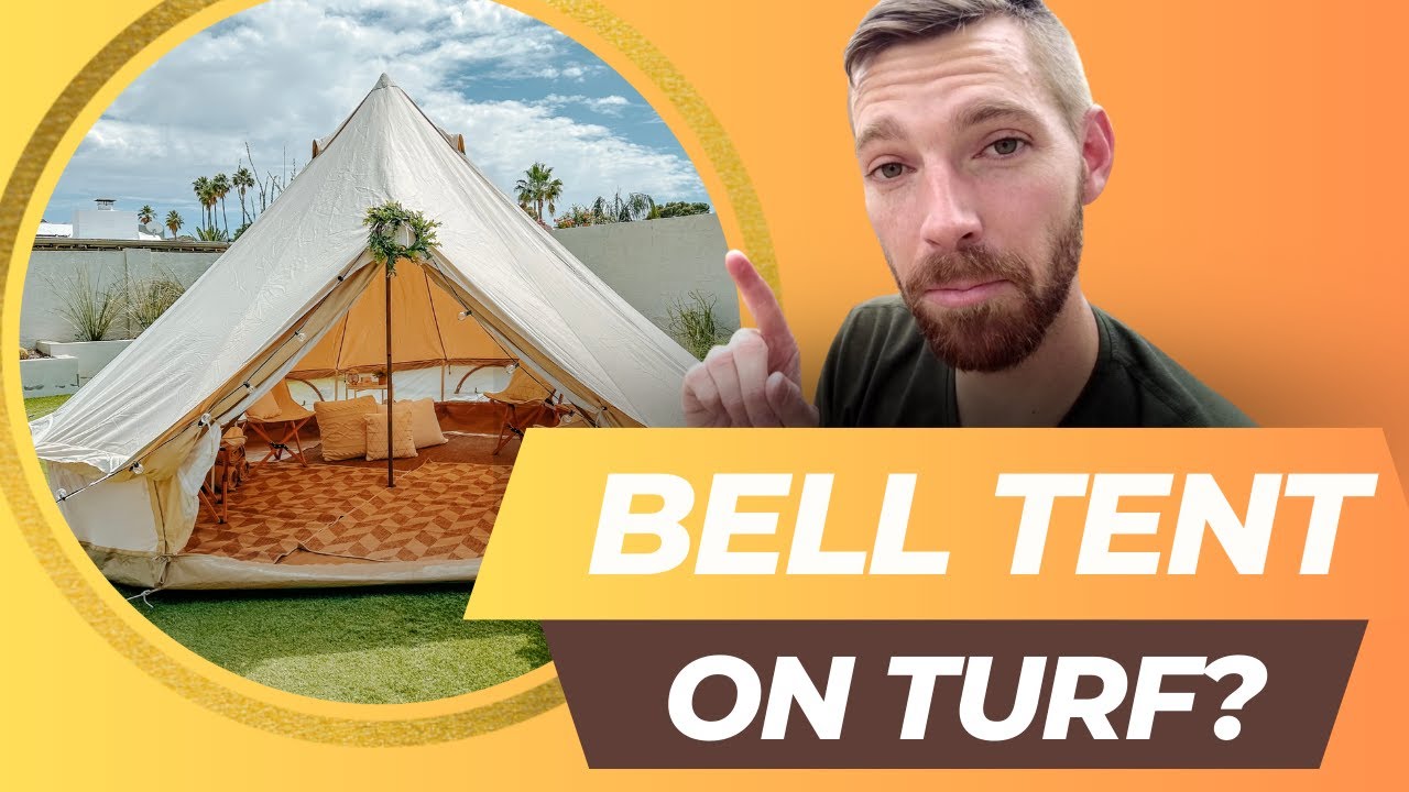 How to Set Up A Bell Tent on Any Surface