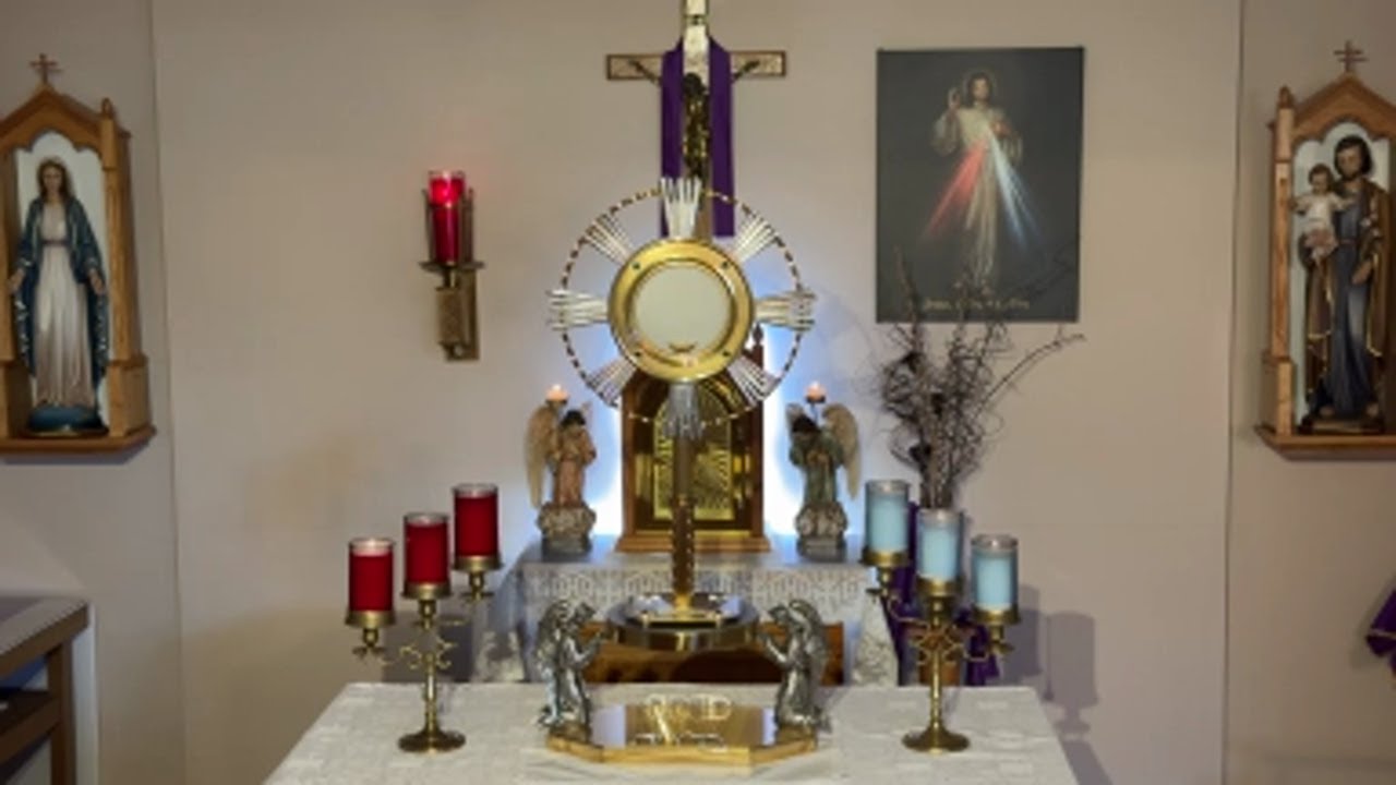 LIVE Eucharistic Adoration - Sisters of Divine Mercy