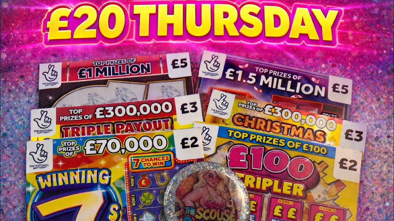 £20 Thursday but what does it bring? #scratchcards #lottery #allwyn #fyp