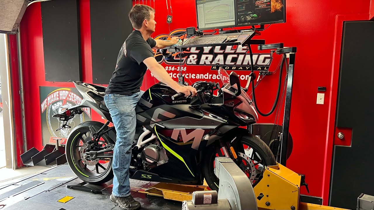 Динамометрические заезды CFMOTO 300SS. Можно ли увеличить мощность двигателя с помощью настройки?