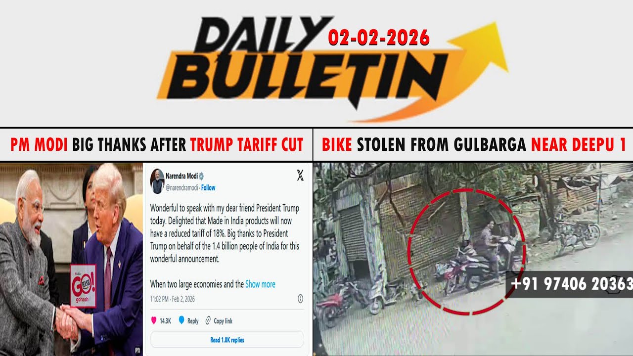 GLB | DAILY BULLETIN 02 FEB 2026 GULBARGA
