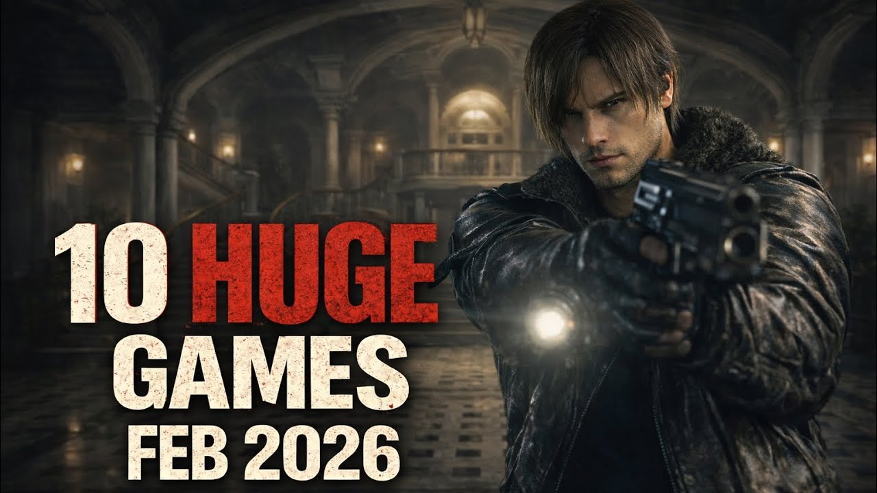Самые масштабные НОВЫЕ игры, выходящие в феврале 2026 года.