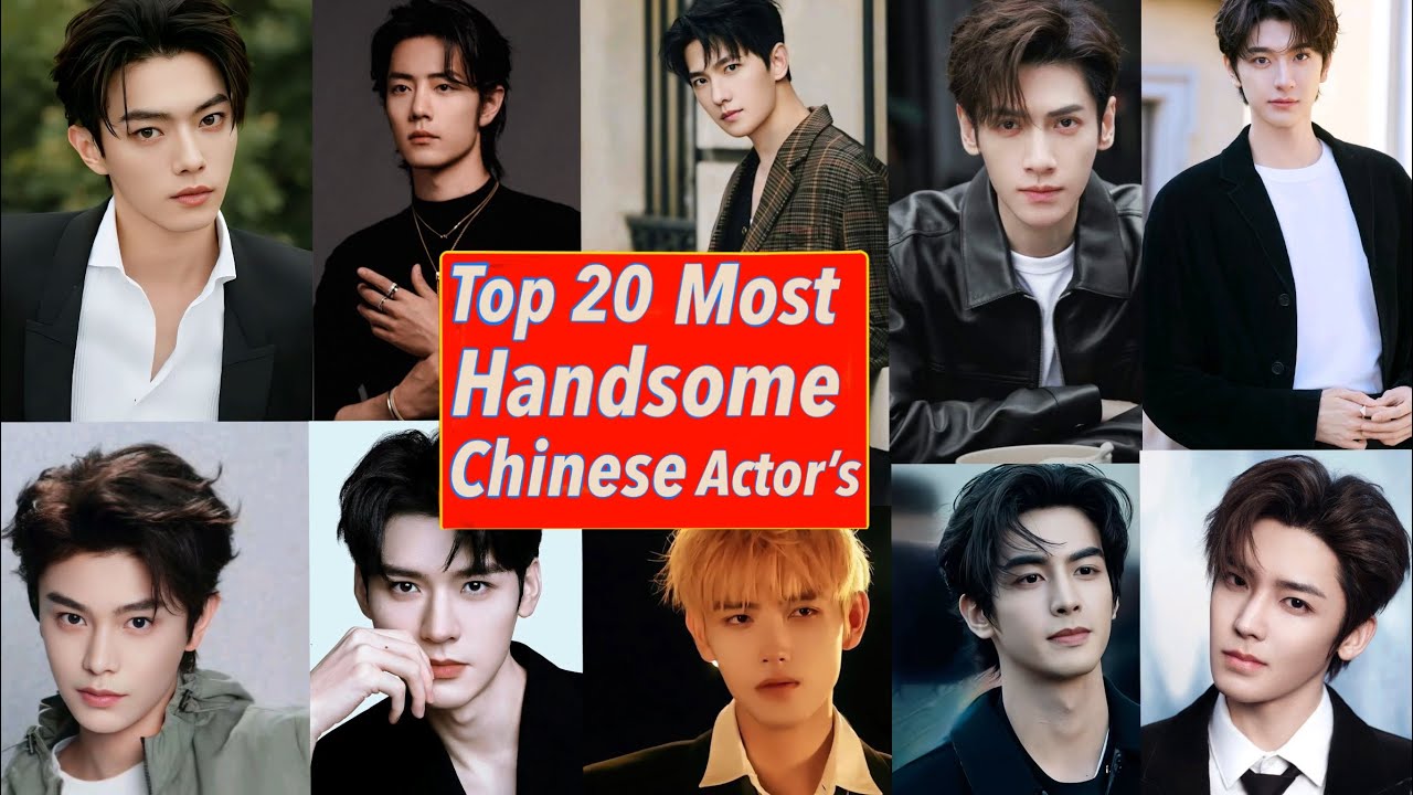 TOP 20 MOST HANDSOME CHINESE ACTORS #chineseactor  #shortsvideo #actor