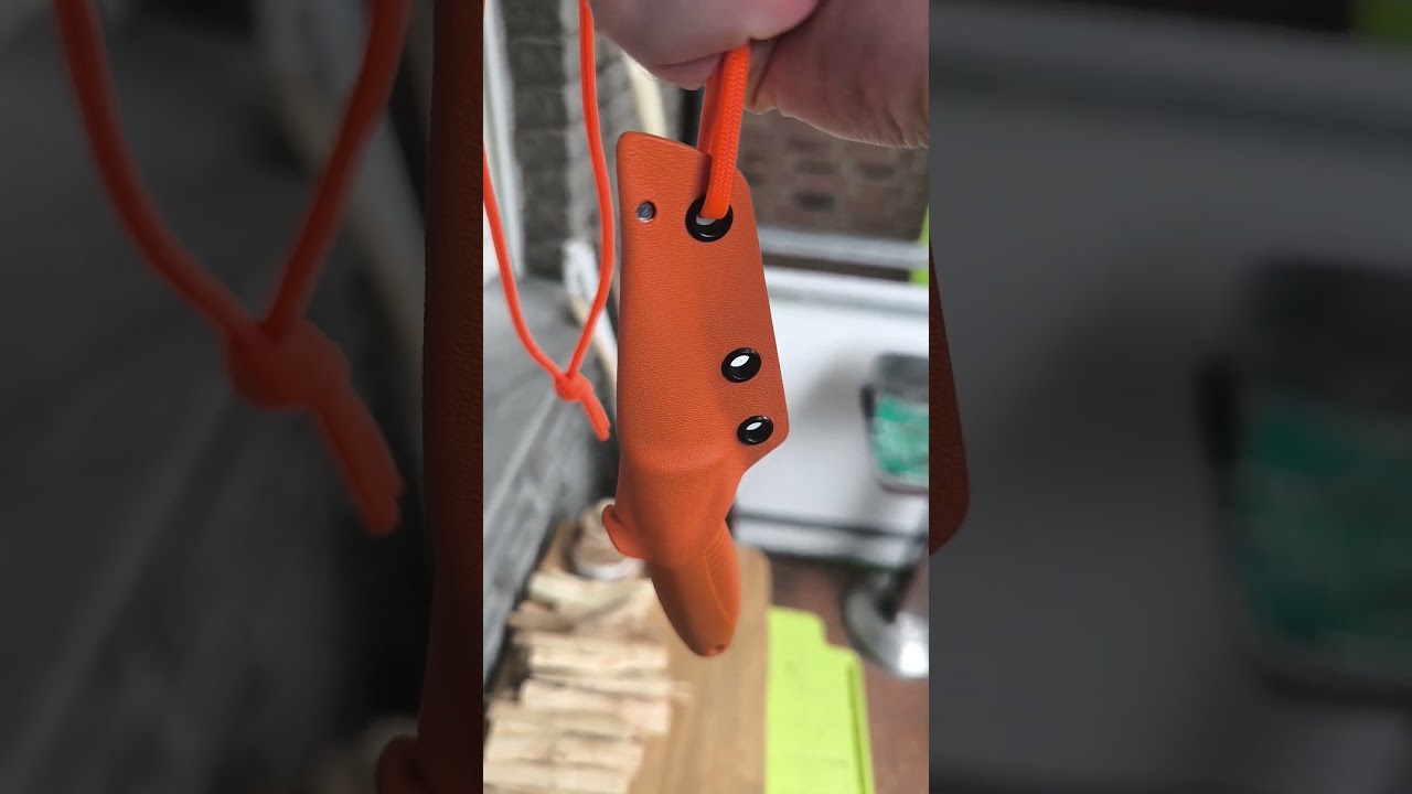 Peltonen m23 Ranger Cub Orange ist NeverLost!#knife#survival#bushcraft#nature