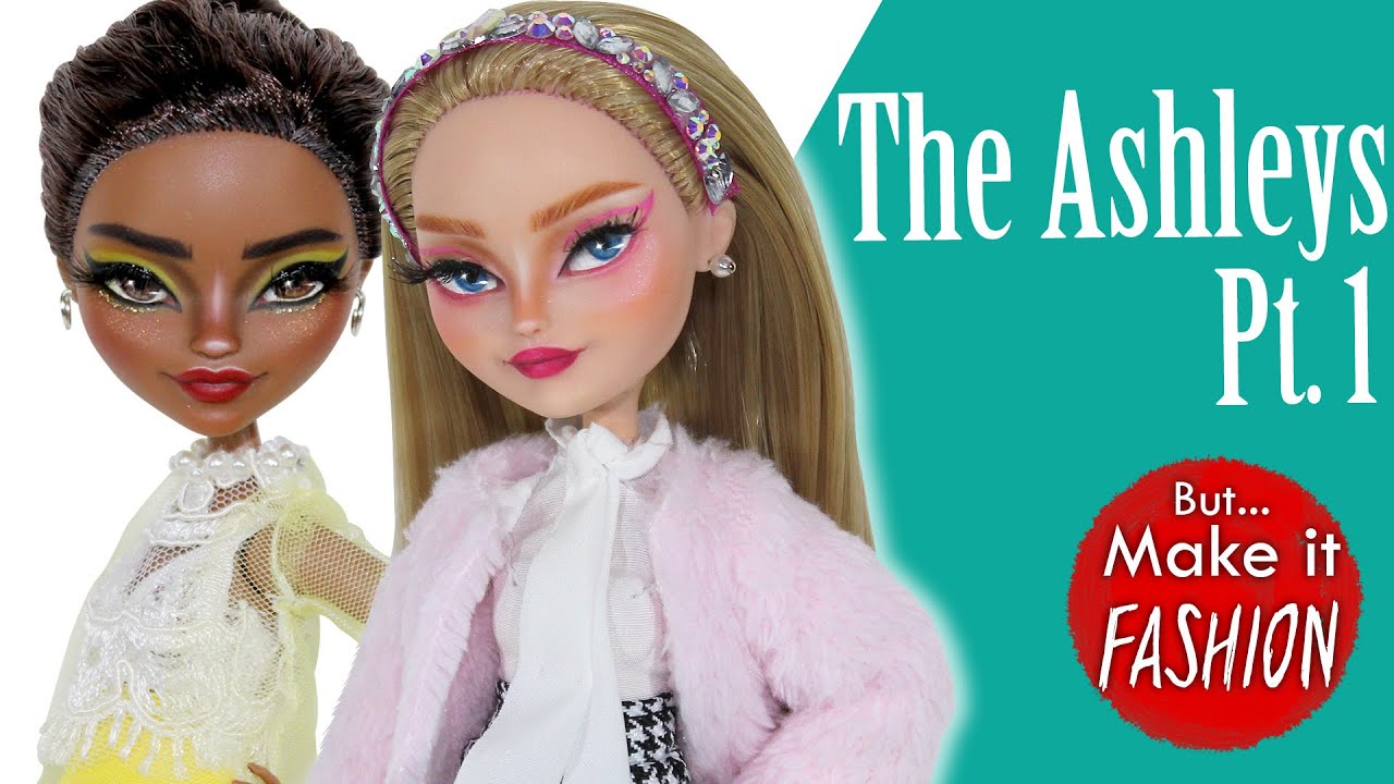 Doll Repaint: The Ashleys Pt. 1 | Ever After High Custom