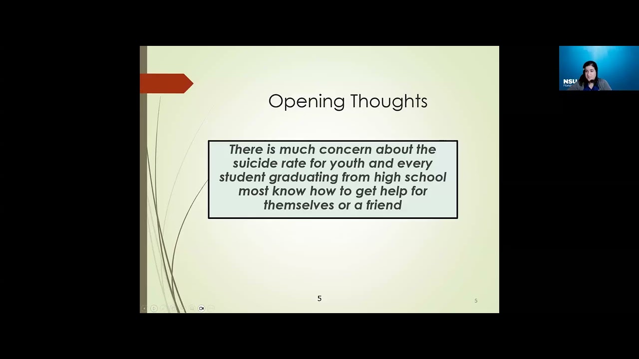 Suicide Prevention is Everyone's Responsibility: We Can Make A Difference