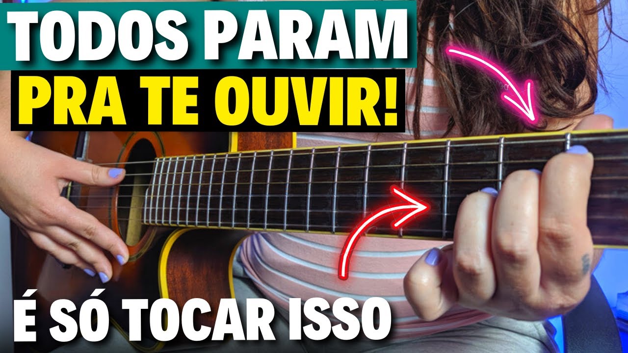 🎸5 RIFFS FAMOSOS pra se divertir e impressionar! Aula de violão - Arranjos e Introduções