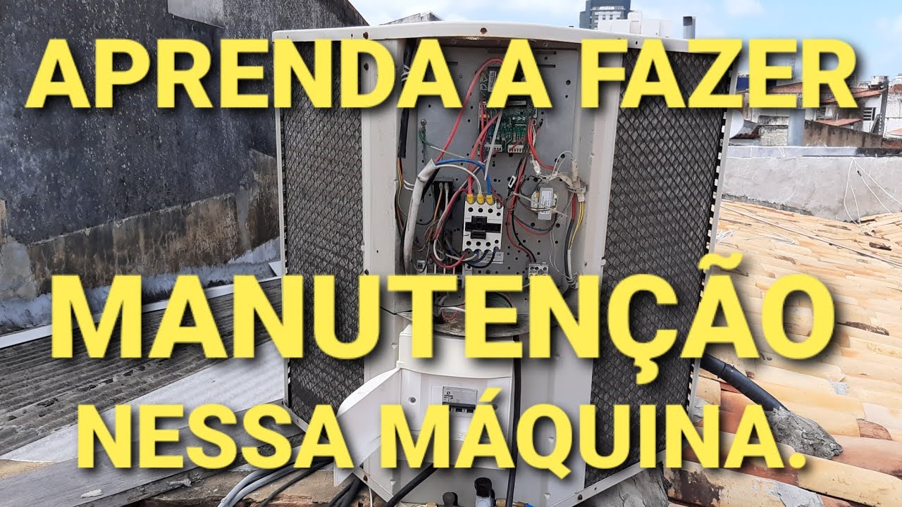 AR CONDICIONADO PISO TETO 60K PINGANDO, CONGELANDO E CONDENSANDO. PARTE 1