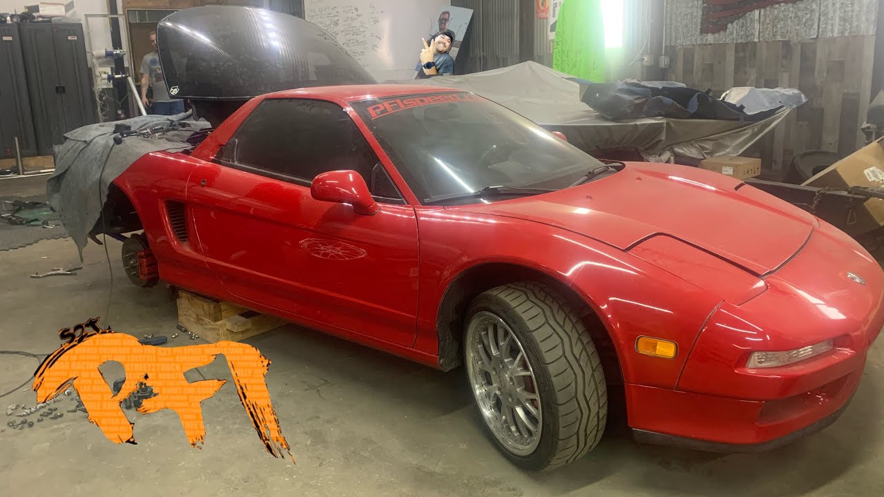 NSX Valve Lash! And Goofy Built Shane takes Dad to School!