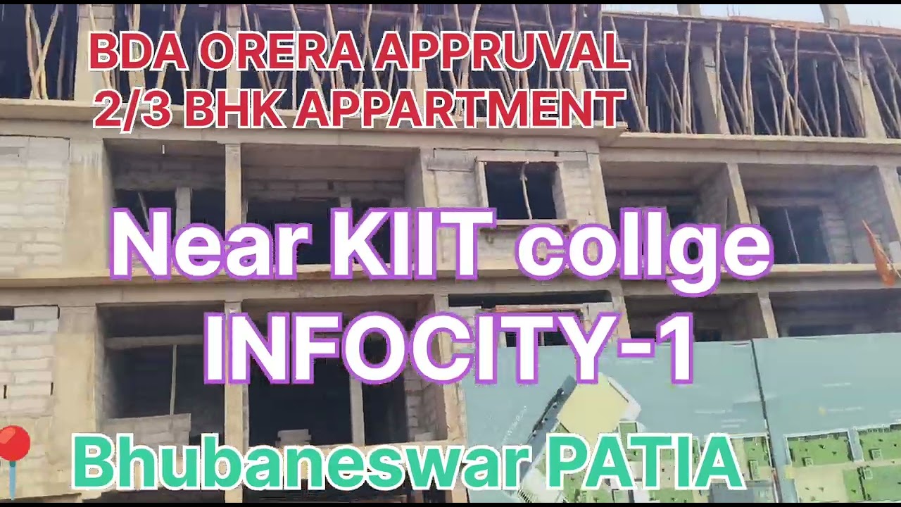 BDA ORERA APPRUVAL 2/3 BHK appartment SELL at BHUBANESWAR PATIA kalaranga railway station