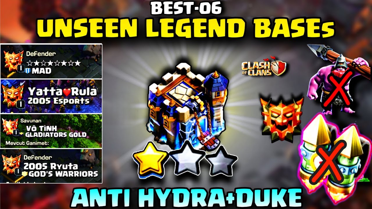 Top 6 Best Town Hall 18 Anti Thrower Bases for 1 STARS ! With TH18 War Base Layout Clash of clans
